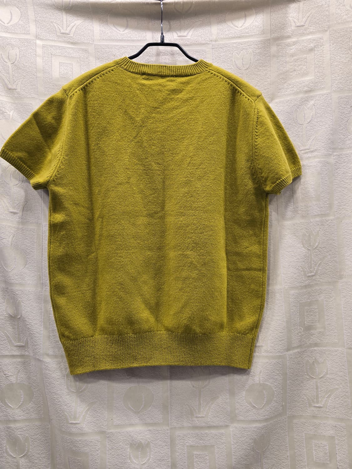 거의새거) 던스트 25년 올리브 반팔 니트 티셔츠 L (100) 상품이미지6