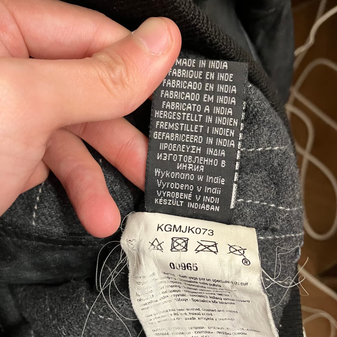 N189 퀵실버 가죽자켓 상품이미지5