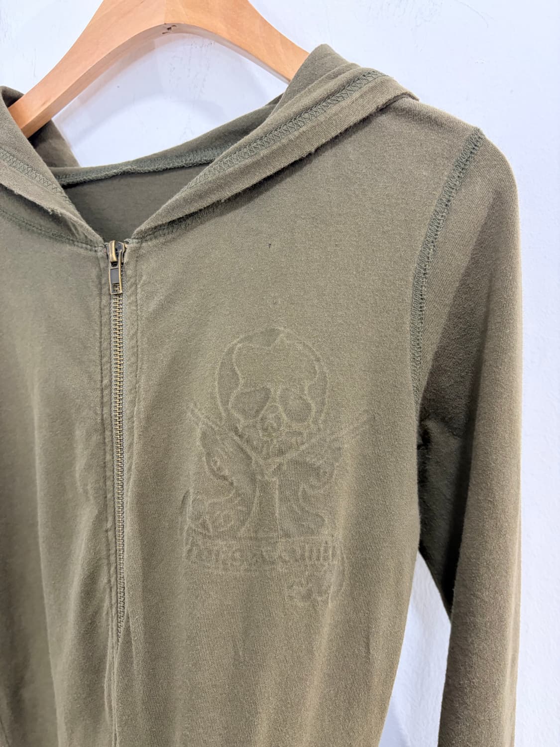 y2k 펑크 해골 후드집업 상품이미지7