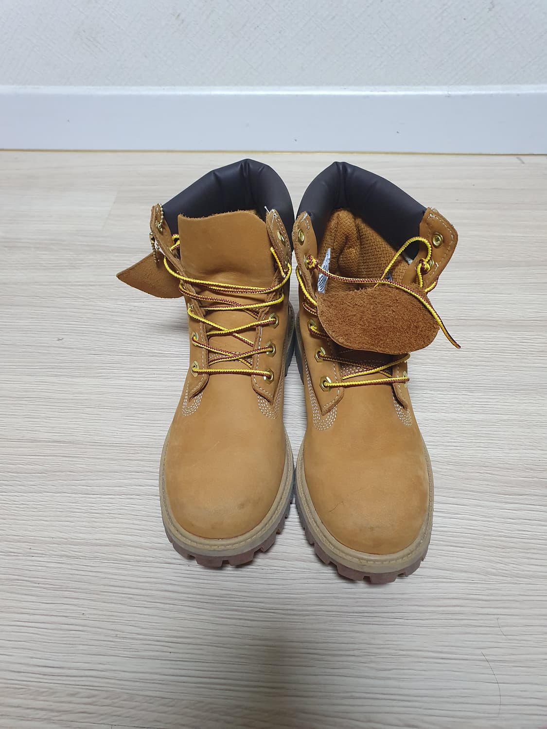 팀버랜드 6인치 워커 부츠 옐로우 230~35 상품이미지3