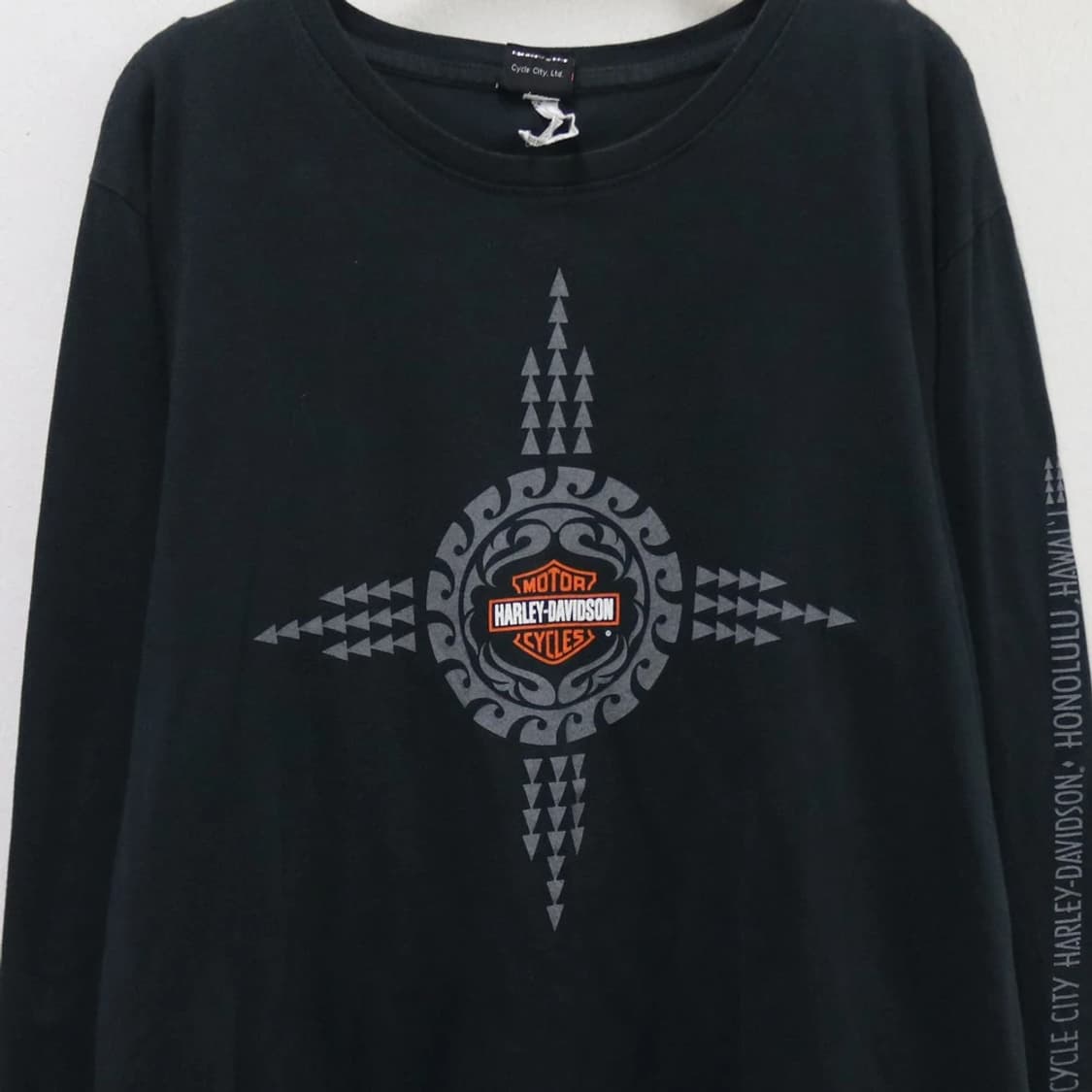 할리데이비슨 로고 긴팔티셔츠 59858 상품이미지3