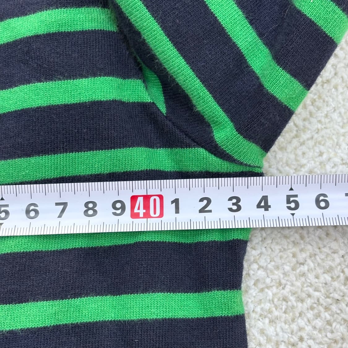 36 럭키슈에뜨 스트라이프 긴팔 티셔츠 0331E 상품이미지7