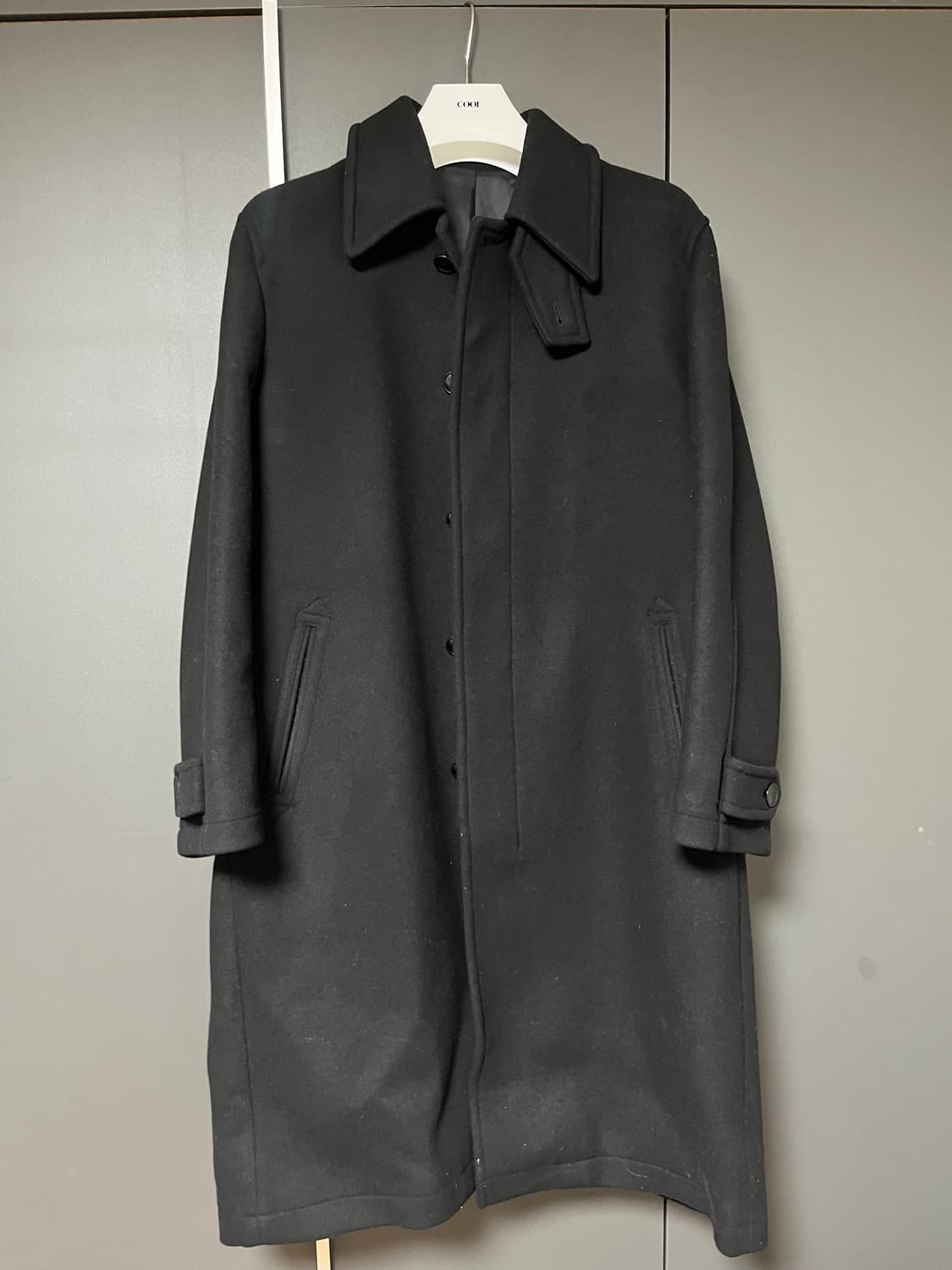 쿠어 MTR 발마칸 코트 블랙 상품이미지1