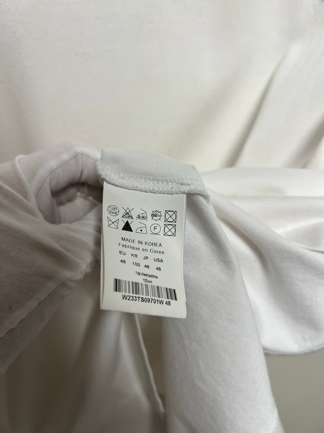 [48] 우영미 백로고 반팔 상품이미지3