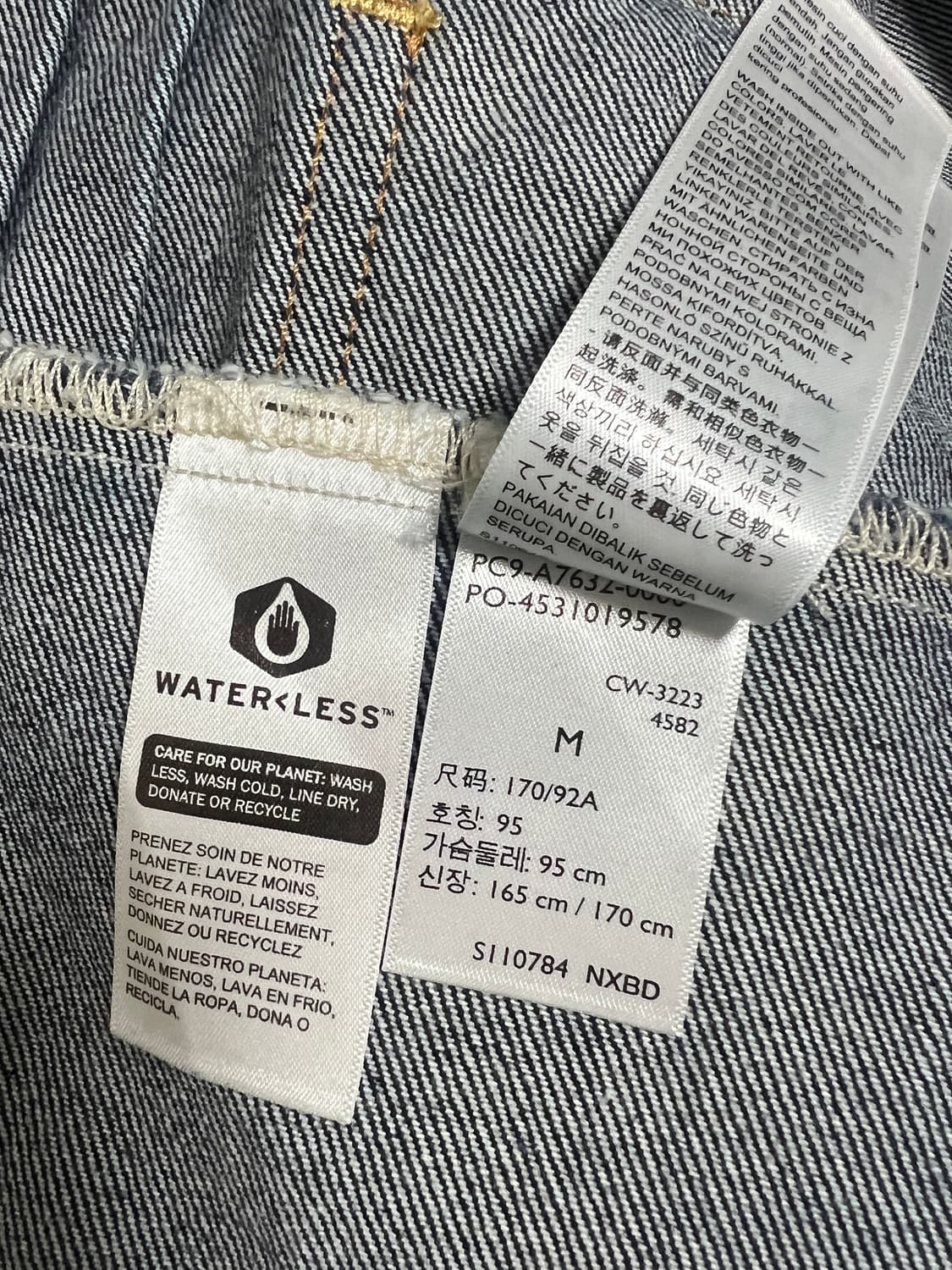 리바이스 타입2 데님자켓 M 상품이미지4