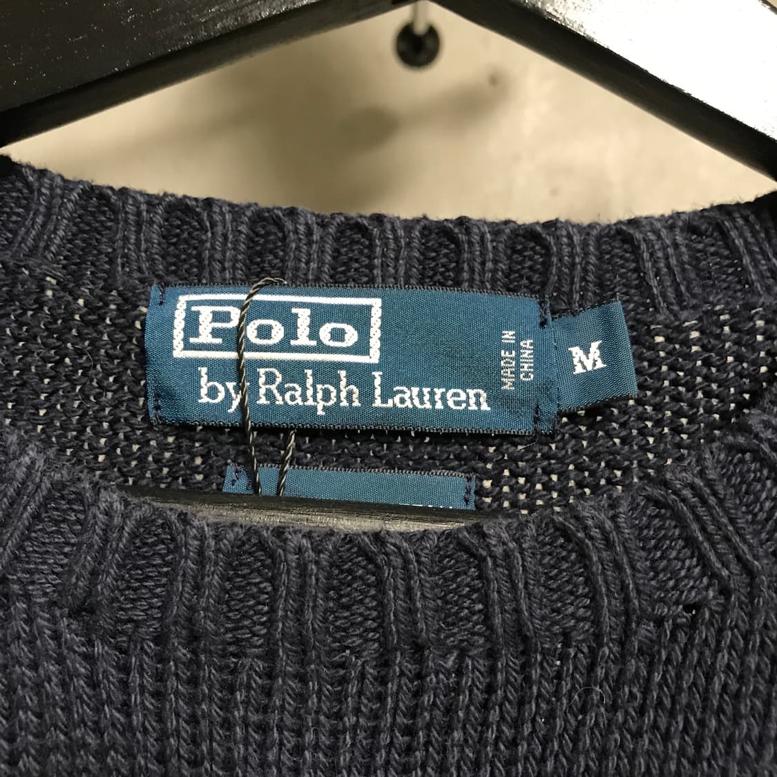 폴로 랄프로렌 니트 네이비 M 상품이미지5
