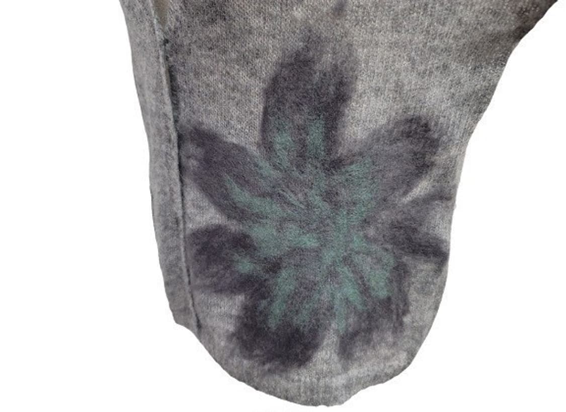 이태리 CARACTERE 플라워 그레이믹스 M 울가디건 새상품
 상품이미지6