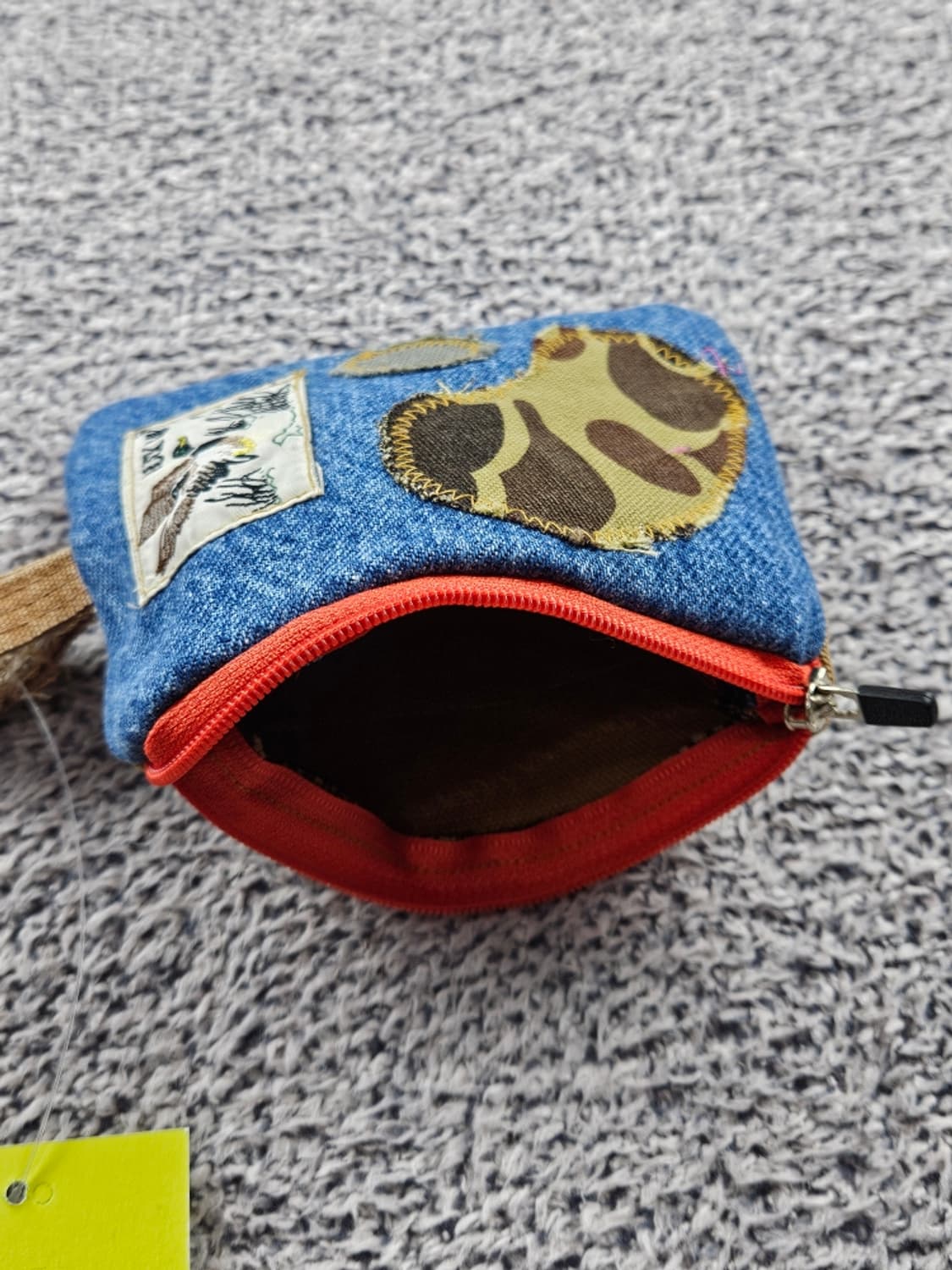 핸드메이드 리워크 커스텀 패치드 키링 월렛 (13X10) / 10729 상품이미지5