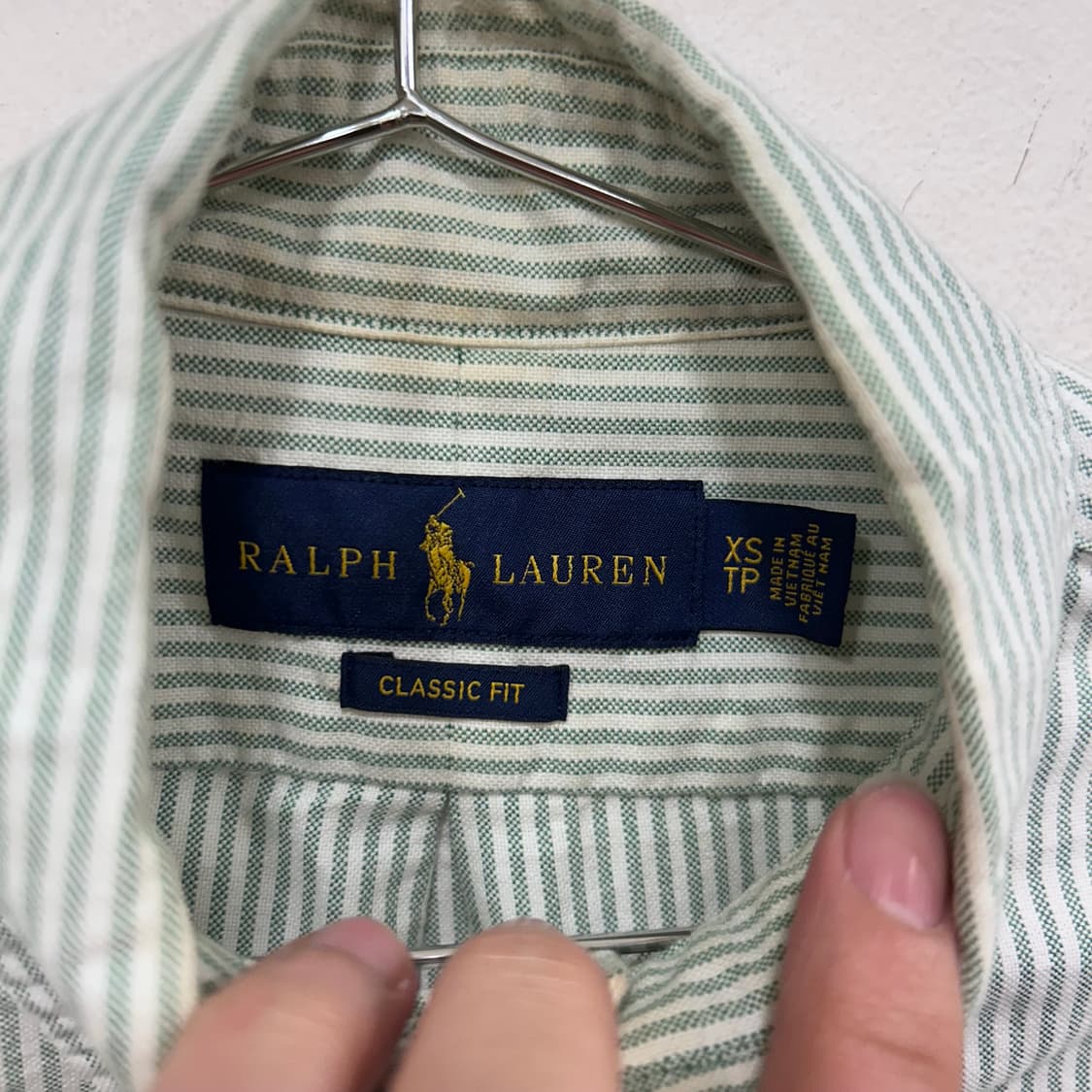 폴로 랄프로렌 클래식핏 스트라이프 코튼셔츠 상품이미지3