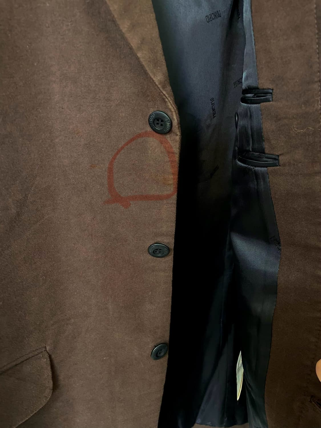 로가디스 빈티지 브라운 자켓 상품이미지4