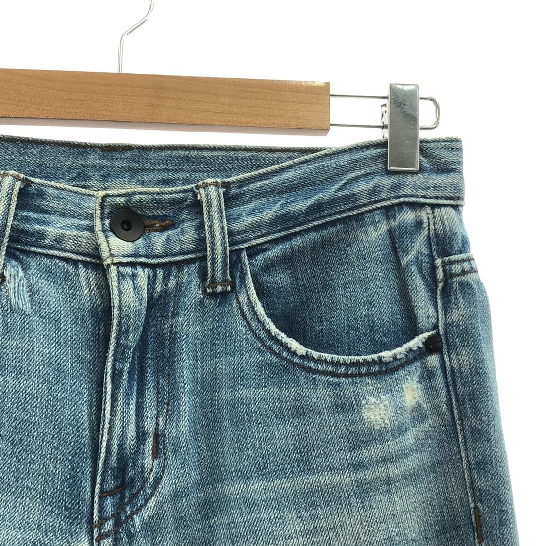 헬무트랭 인디고 워시드 부츠컷 데님팬츠 상품이미지3