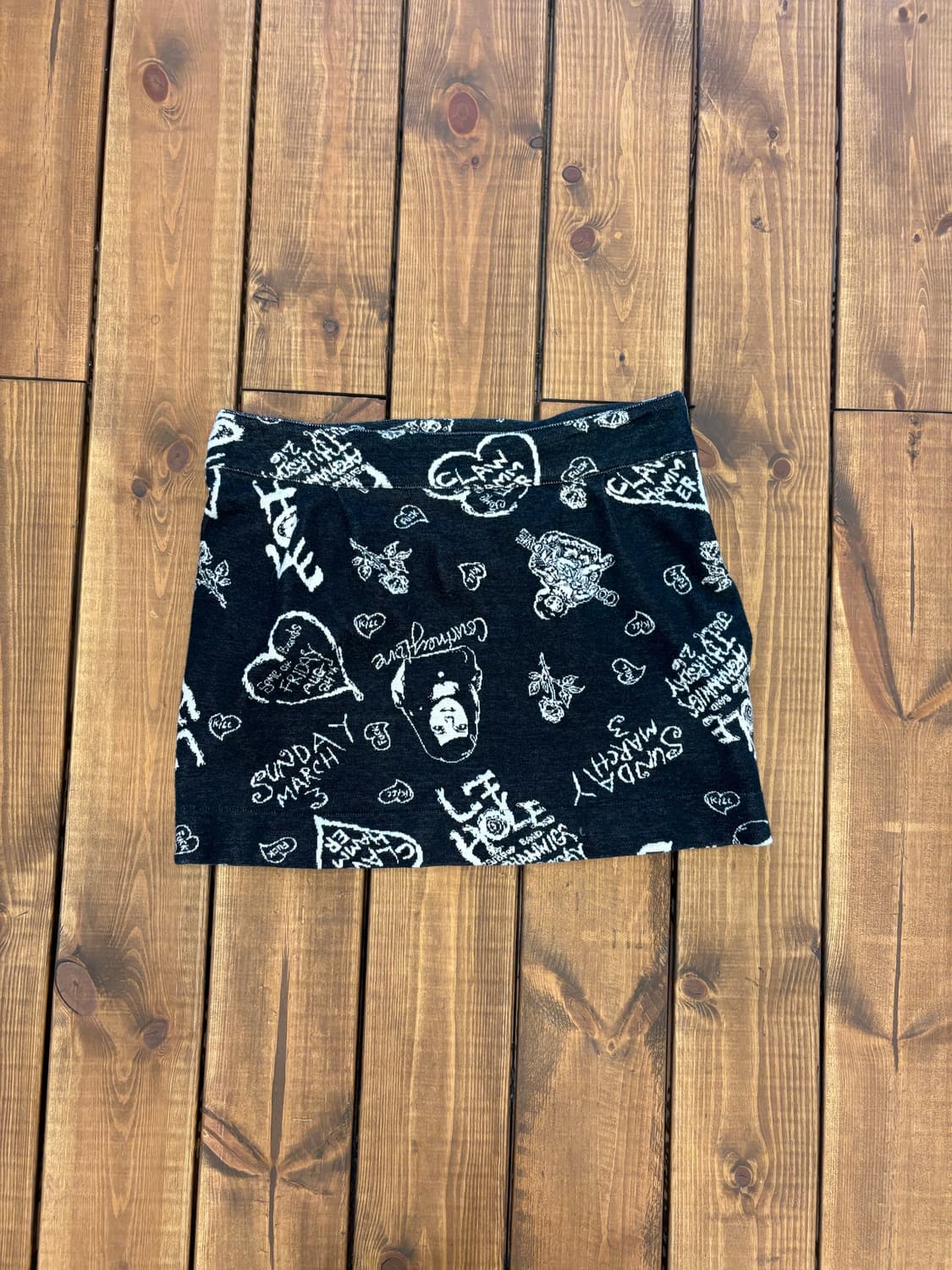 히스테릭글래머 패턴 밴딩 미니스커트 상품이미지9