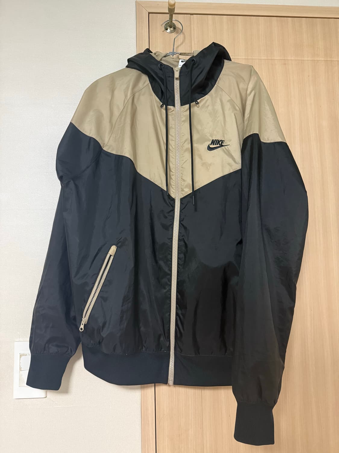 나이키 윈드러너 후드 자켓 블랙 카키 M 상품이미지2