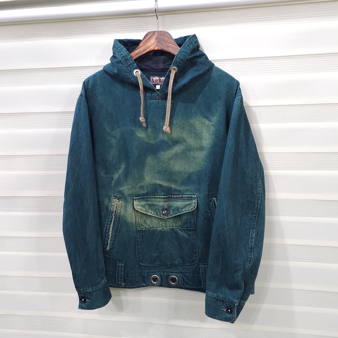 빈티지 BLUE BLUE JAPAN 데님 아노락- S사이즈 상품이미지1