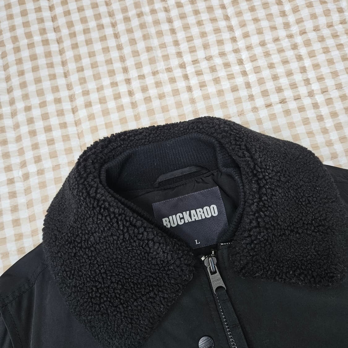 버커루 양털 패딩 항공점퍼 남자100 상품이미지3