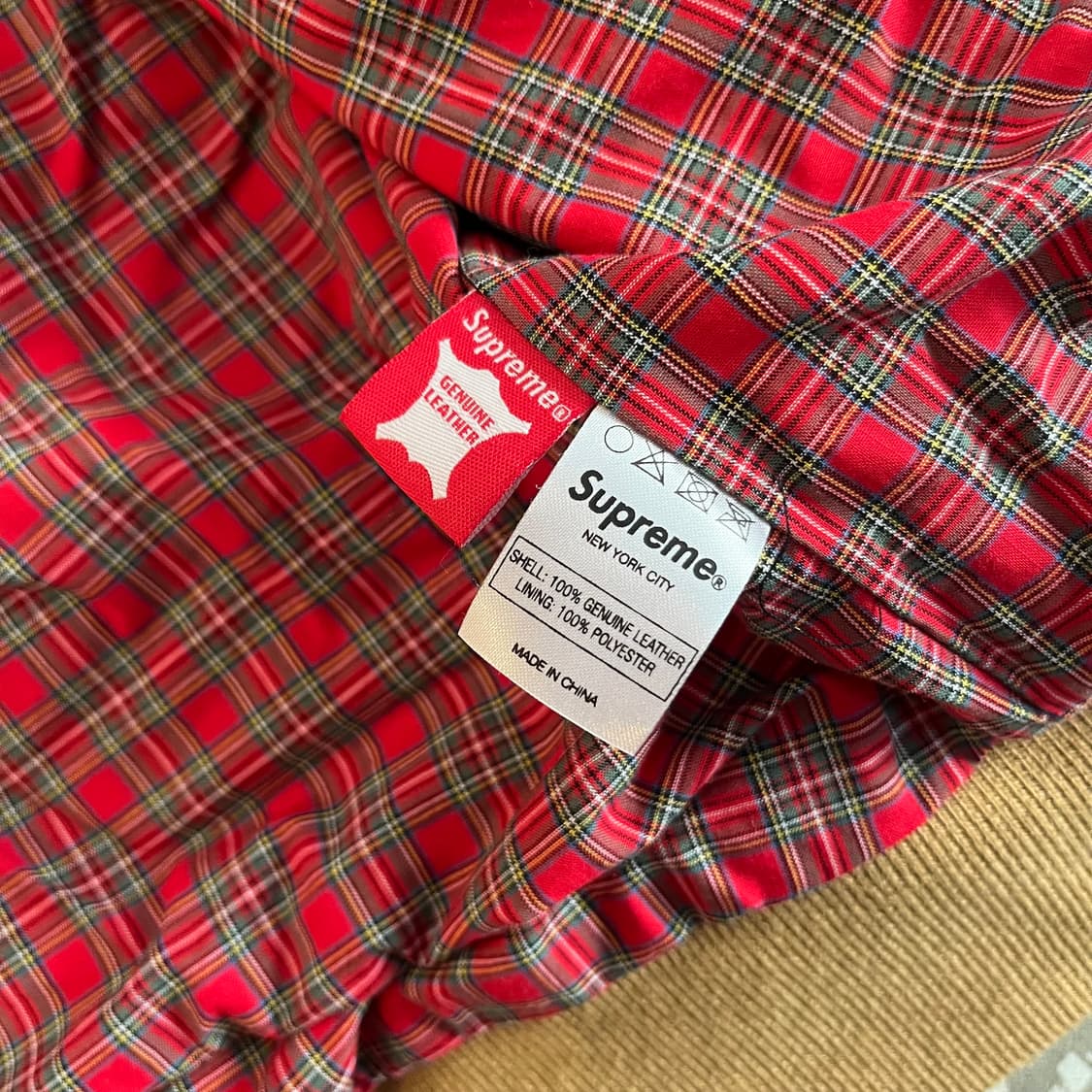 슈프림 스웨이드 봄버 자켓 - 12ss 상품이미지9