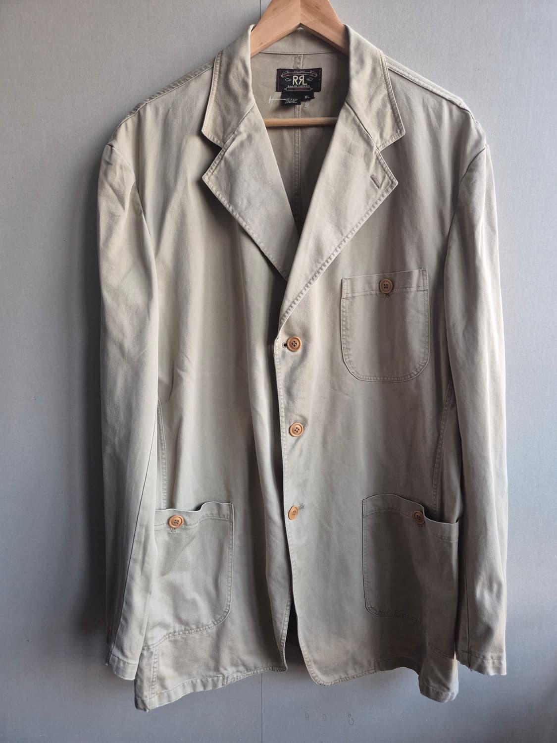 RRL 더블알엘 코튼 3B 헌팅 블레이저 자켓 USA Made 상품이미지1