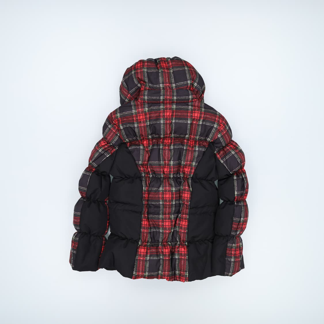 [95] 그린조이 여성 골프 덕다운 체크 패딩점퍼 0116H1 상품이미지2