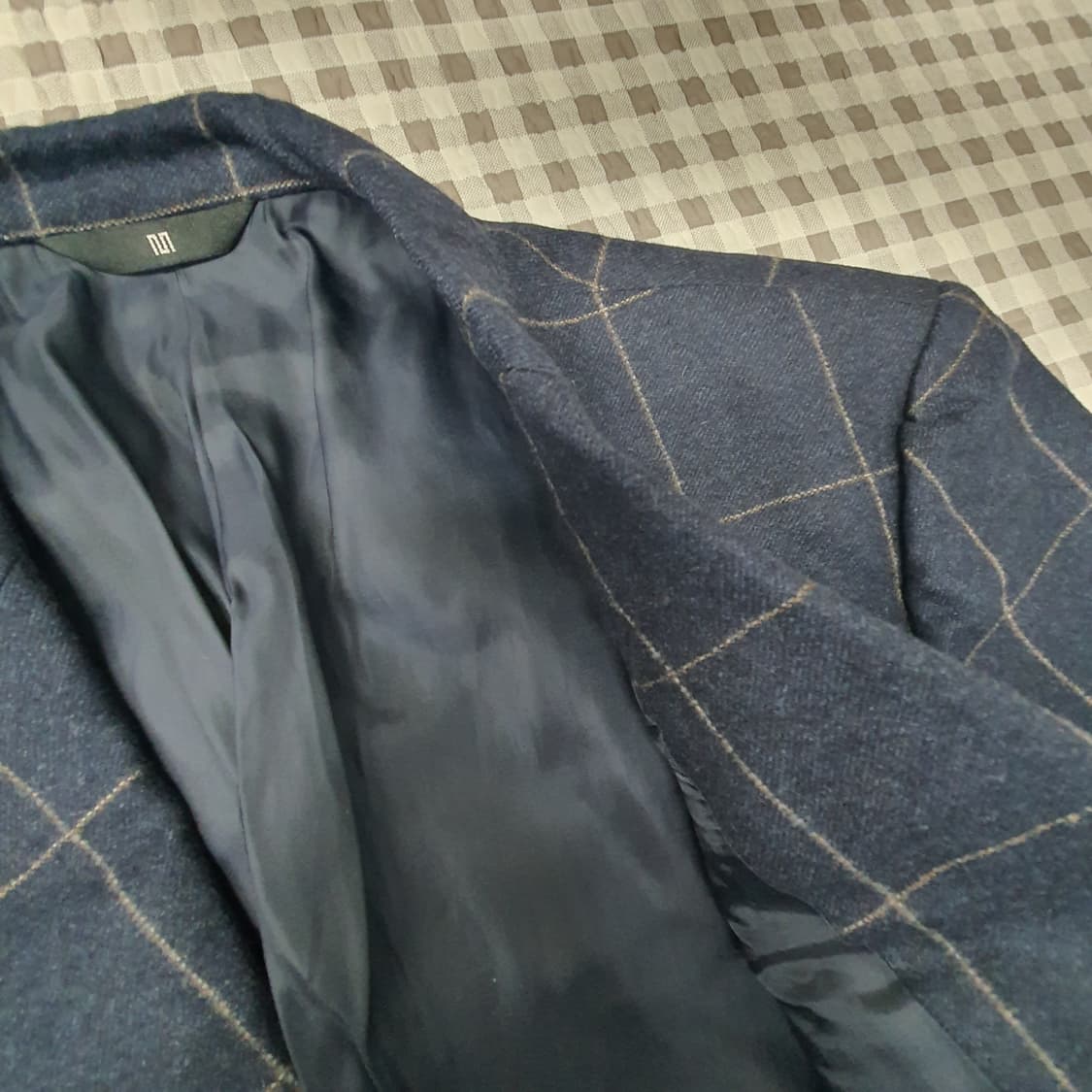 마에스트로 울100 더블버튼 블레이저 자켓 남자95 상품이미지6