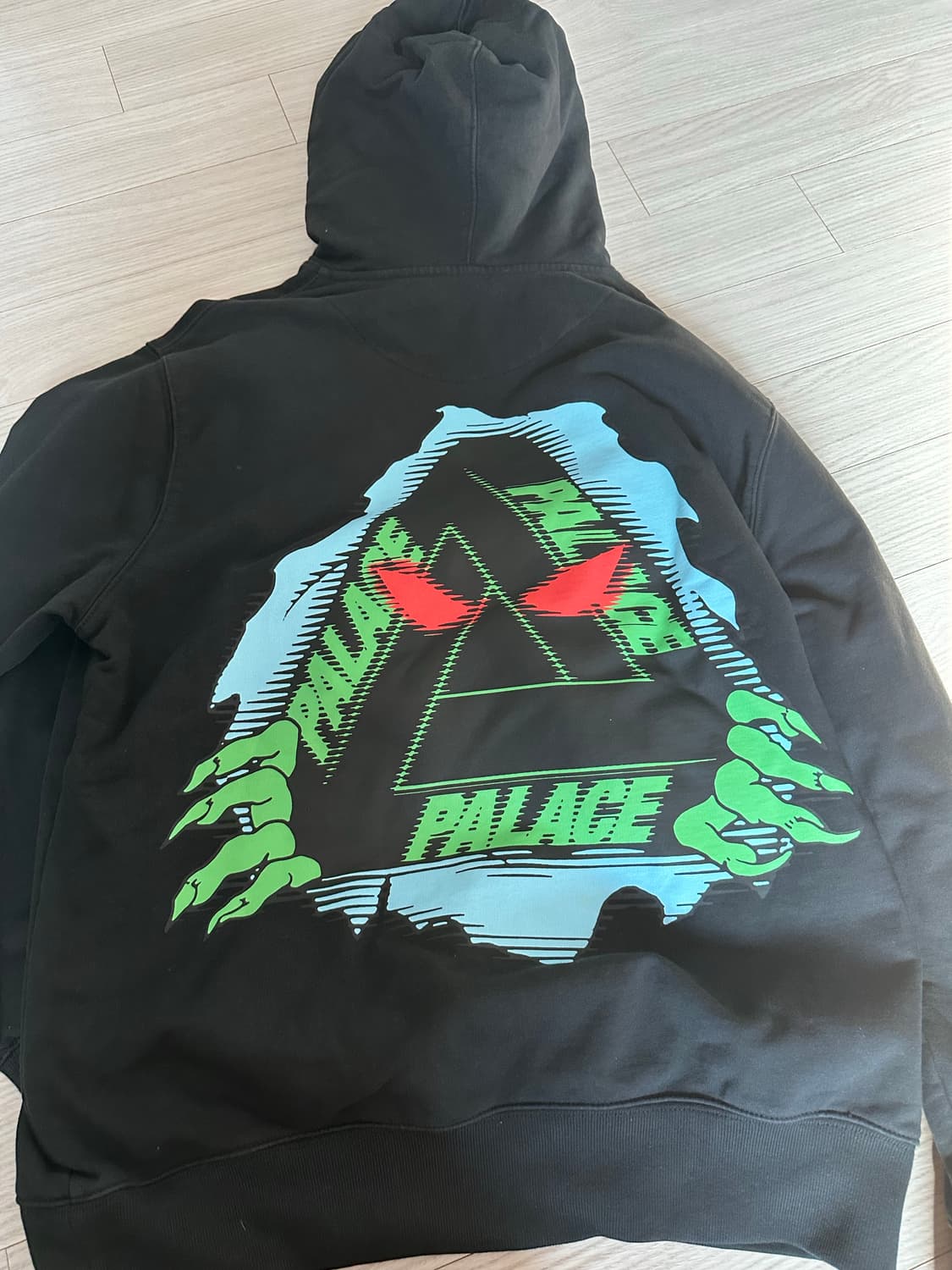 (L) 팔라스 리퍼후드티 블랙 상품이미지2