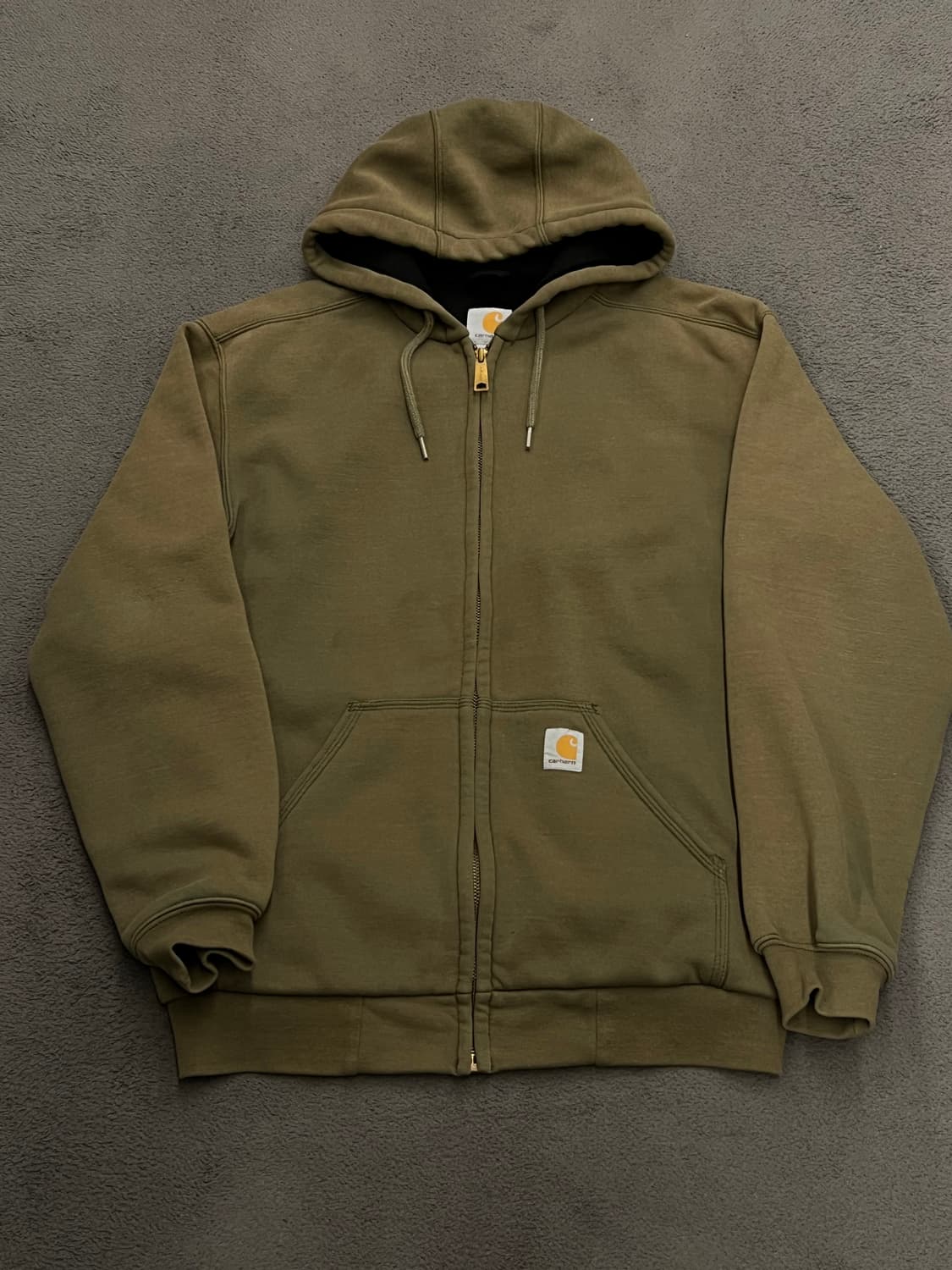 칼하트 올리브 후드집업 처분  상품이미지1