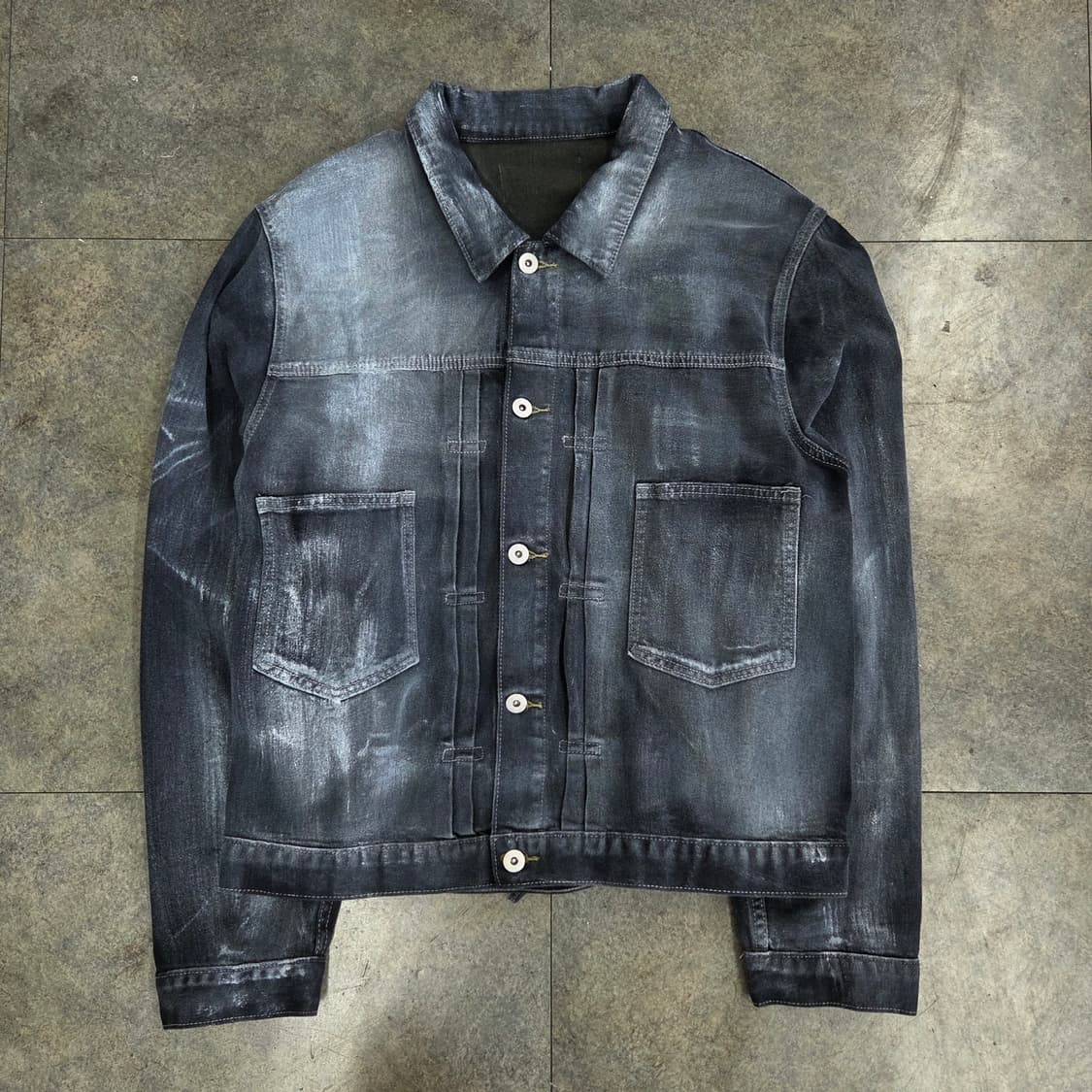 빈티지 데님 자켓 상품이미지3