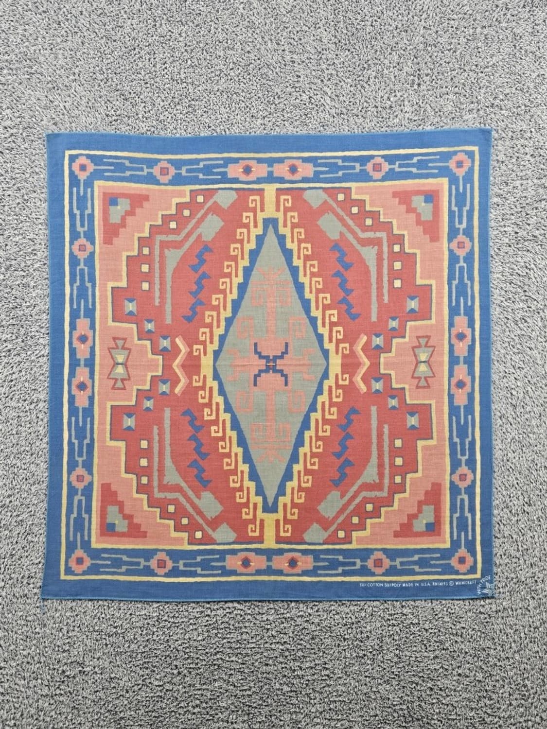 USA 나바호 아즈텍 문양 패턴 반다나 ( 54X54 ) / 10968 상품이미지1