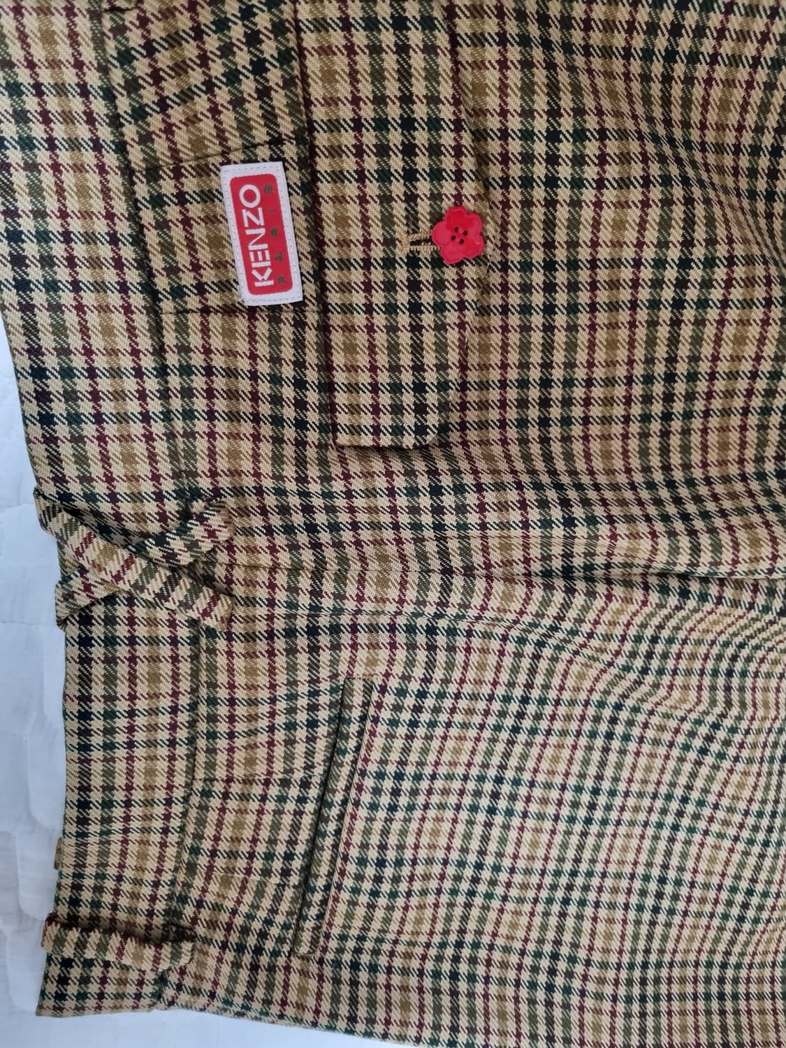 Kenzo 23FW 체크 트라우저 상품이미지5