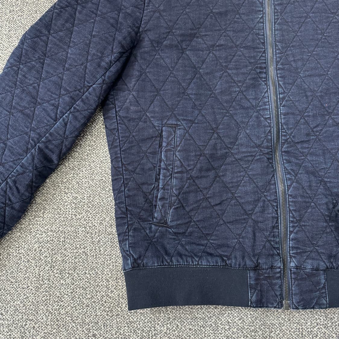 타미힐피거 데님 퀼팅 블루종 상품이미지3