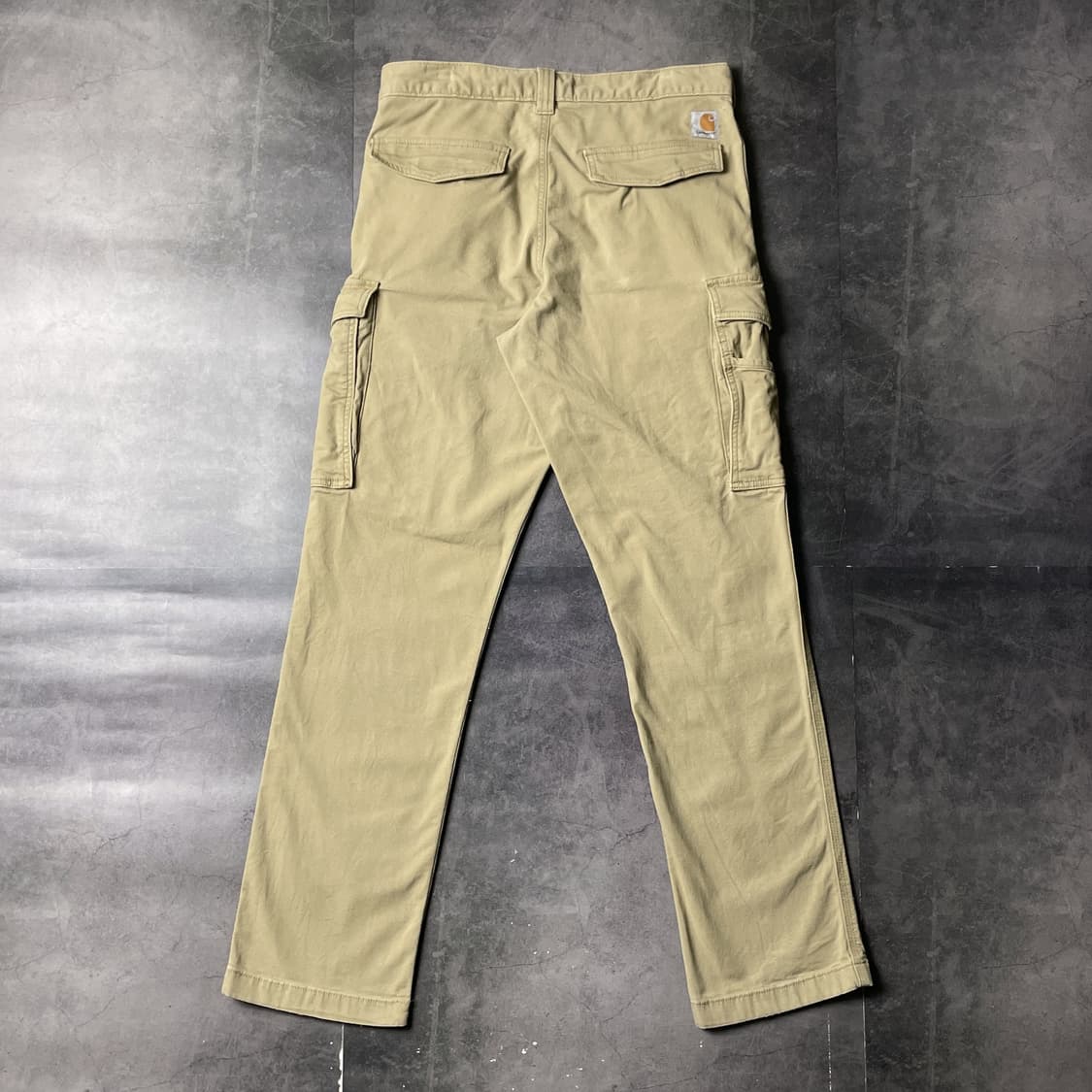 CARHARTT 칼하트 빈티지 베이지 카고 워크 팬츠 A00974 상품이미지6