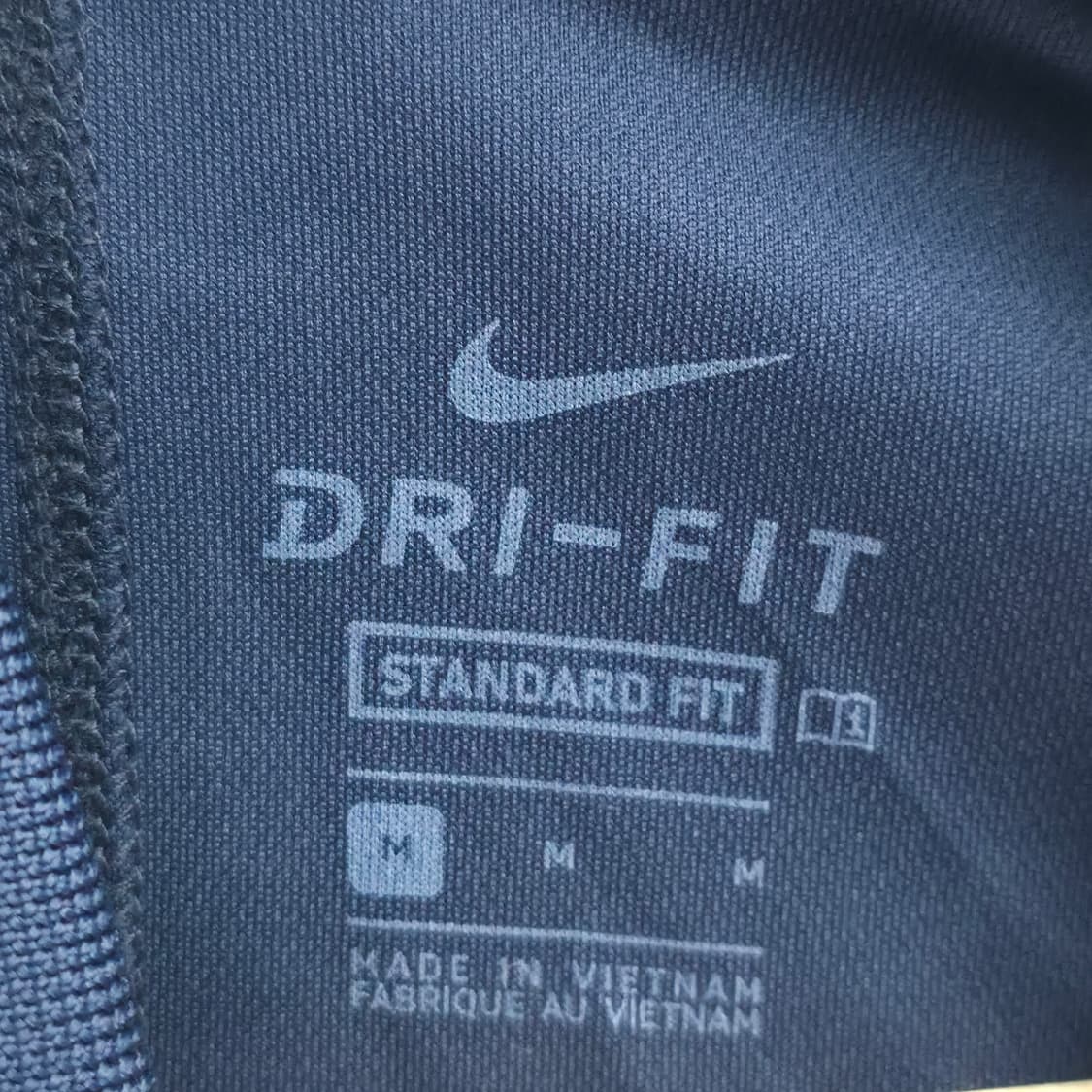 [M] 새상품 나이키 드라이핏 네이비 반팔 카라티 상품이미지5