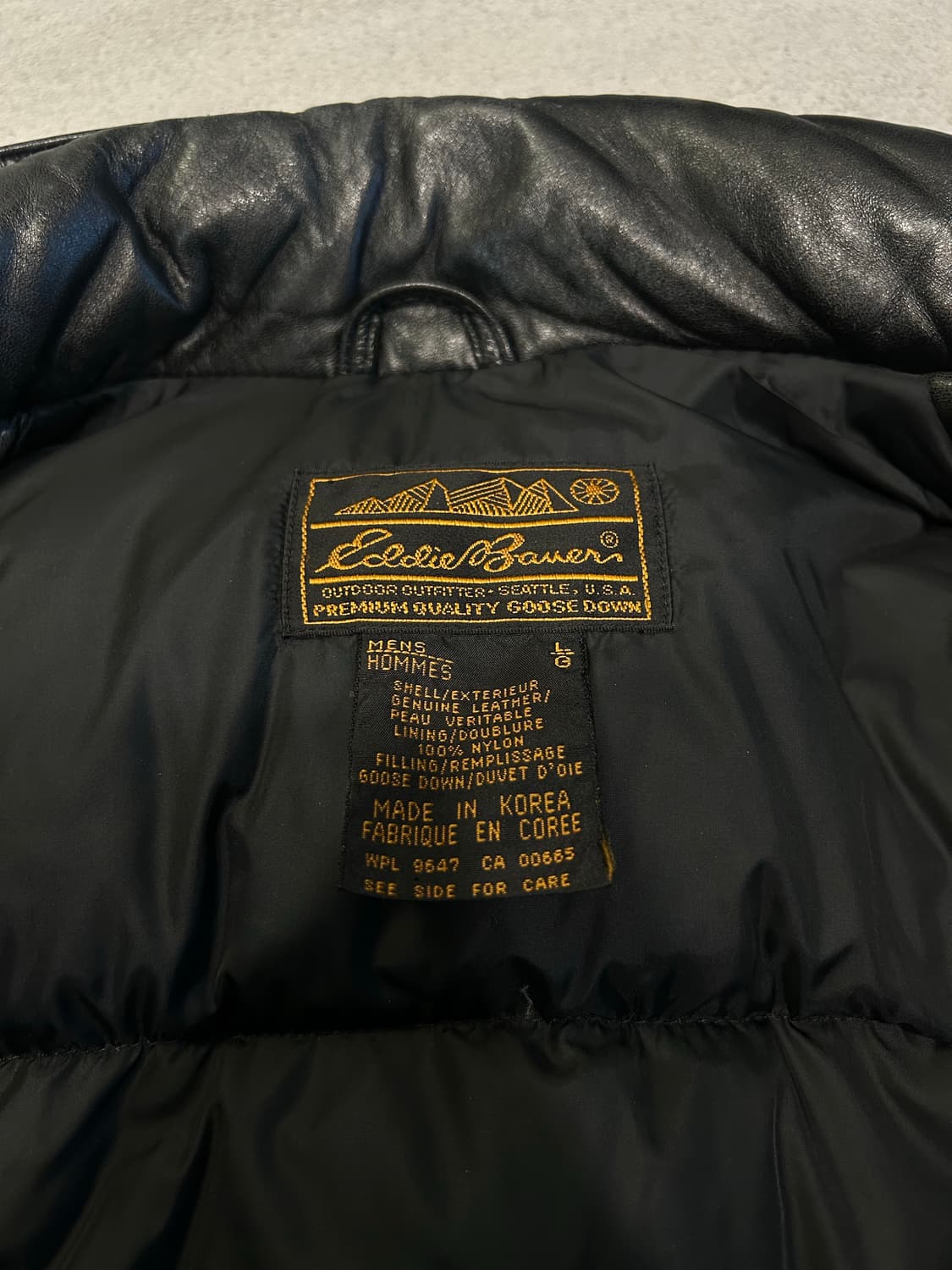 에디바우어 레더 다운 L 상품이미지4