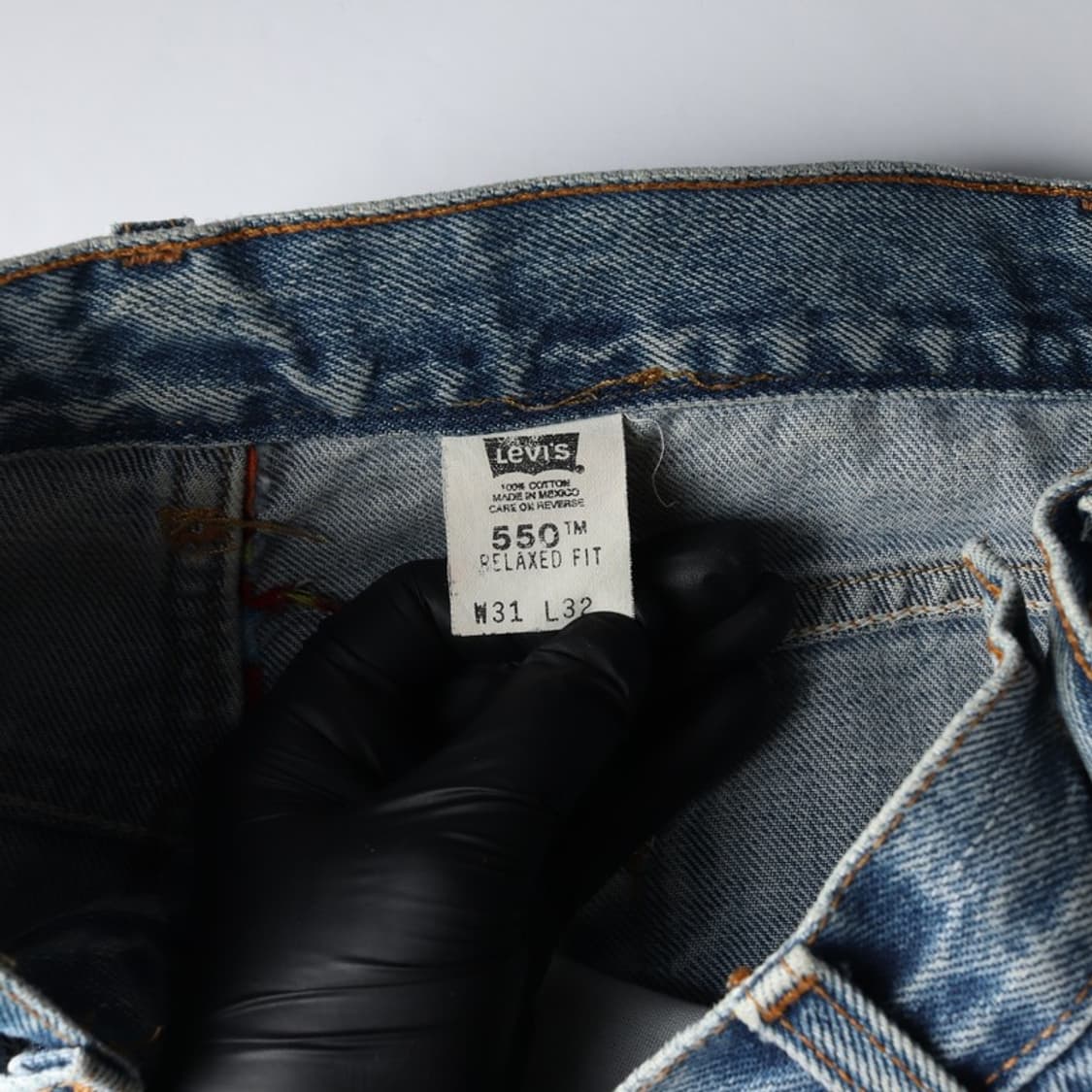 리바이스 550 미키마우스 커스텀 리메이크 데님팬츠 31 상품이미지7