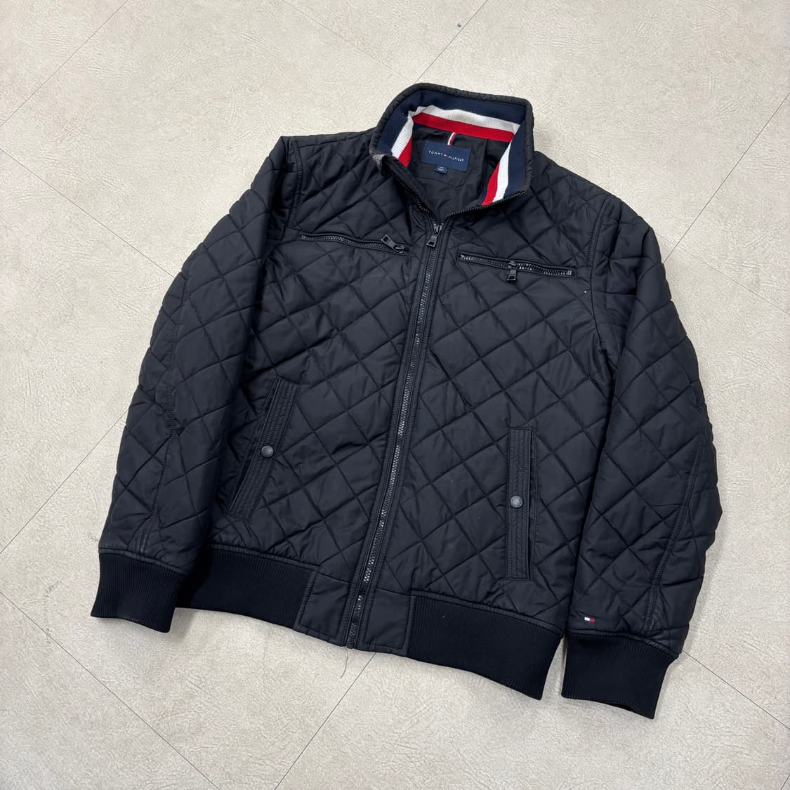 타미 힐피거 스몰로고 퀼팅 자켓 상품이미지1