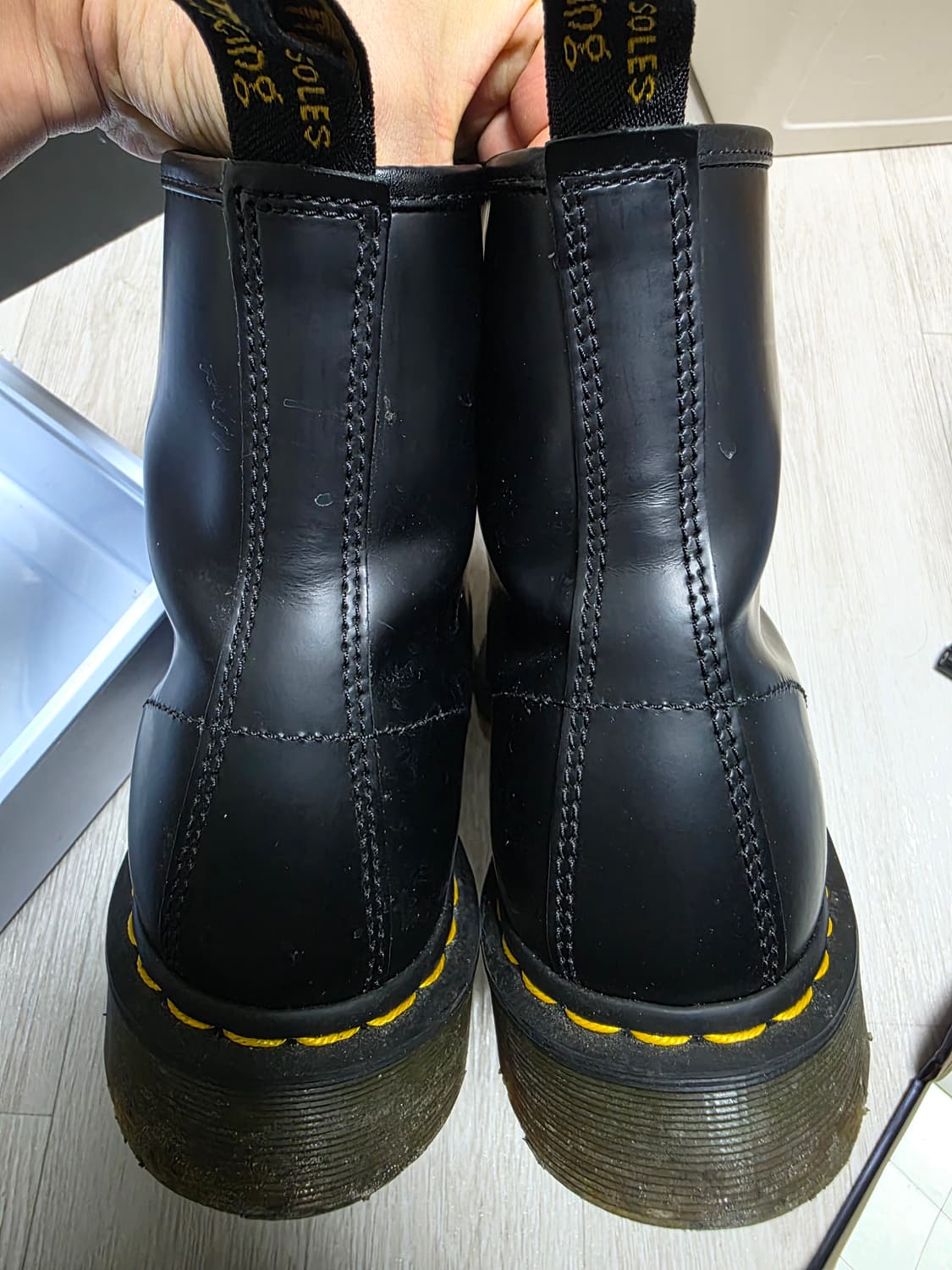 닥터마틴 1460 스무스 블랙 부츠 255 상품이미지7