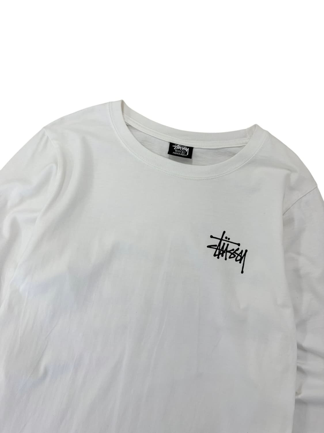 Stussy 스투시 롱슬리브 긴팔티 화이트 (S) 상품이미지2