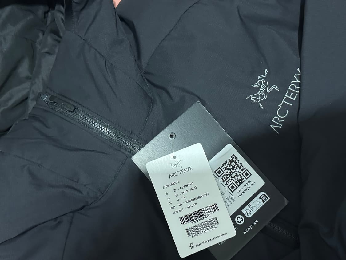 아크테릭스 아톰 후디 XL 판매합니다 상품이미지3