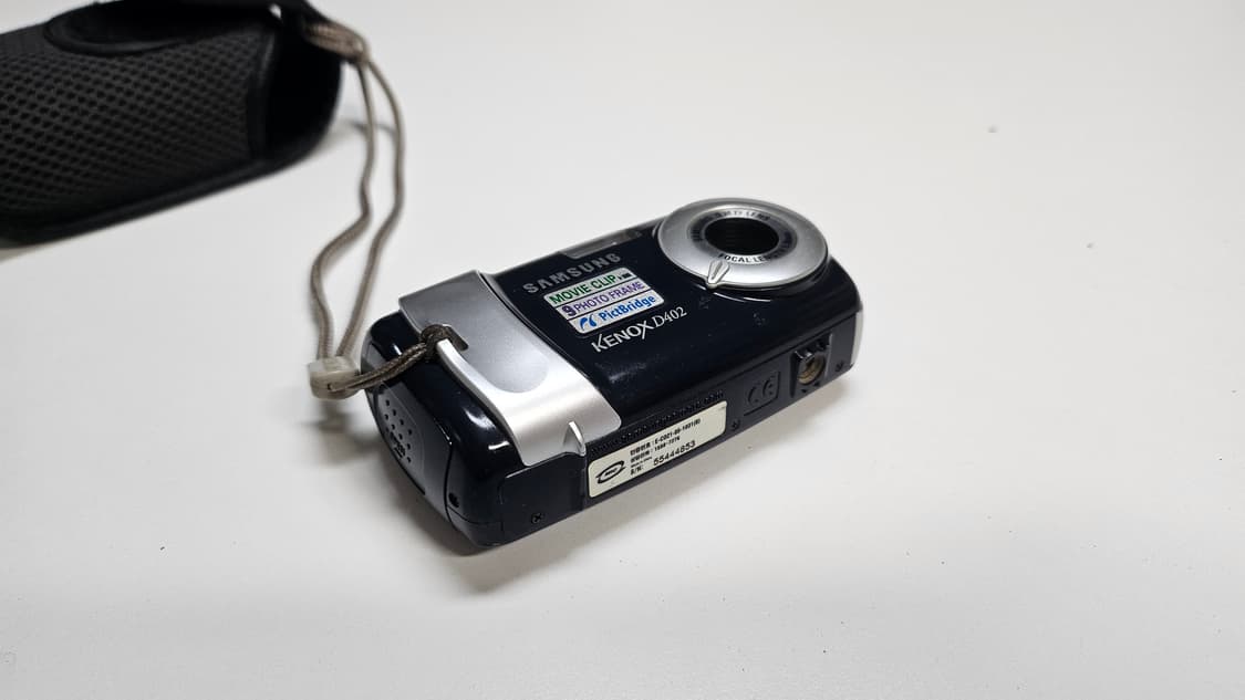 작례O 초소형 필름 감성 삼성 케녹스 d402 디지털카메라 빈티지 디카 상품이미지10