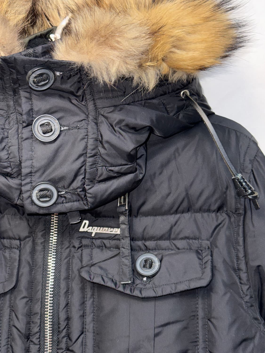 Dsquared 2 Coal Miner Raccoon Fur 패딩  상품이미지2