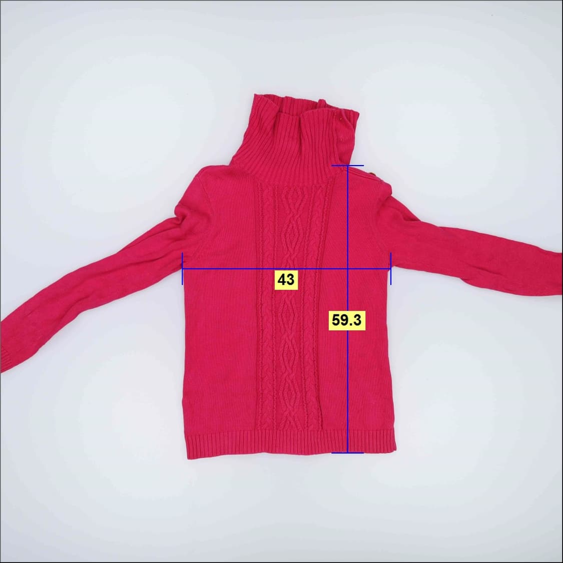 M 타미힐피거 여성 터틀넥니트 0203H1 상품이미지5