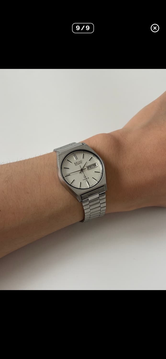 SEIKO TYPE2 Sliver Quartz 상품이미지8