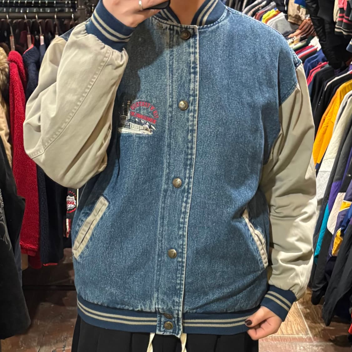 [HI] VTG 데님바시티자켓 진청 상품이미지2