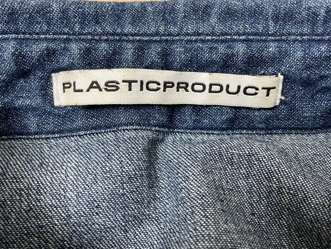 PLASTICPRODUCT denim shirts (navy) 상품이미지7