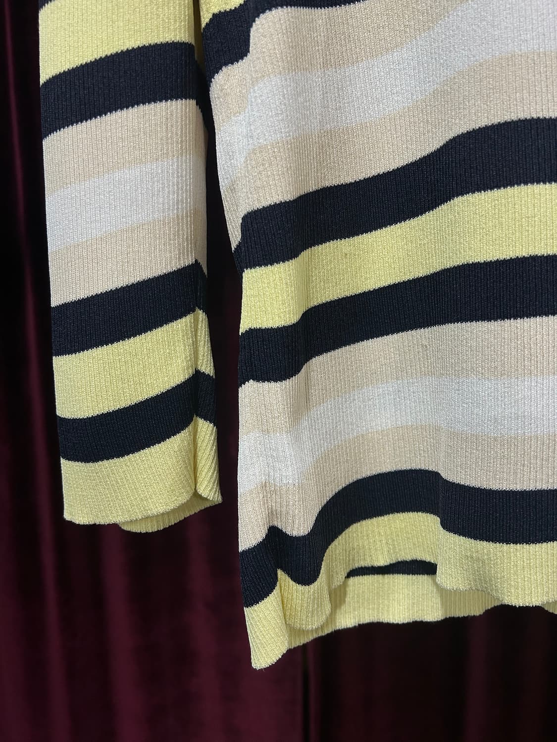 COURREGES stripe sleeve knit 상품이미지5