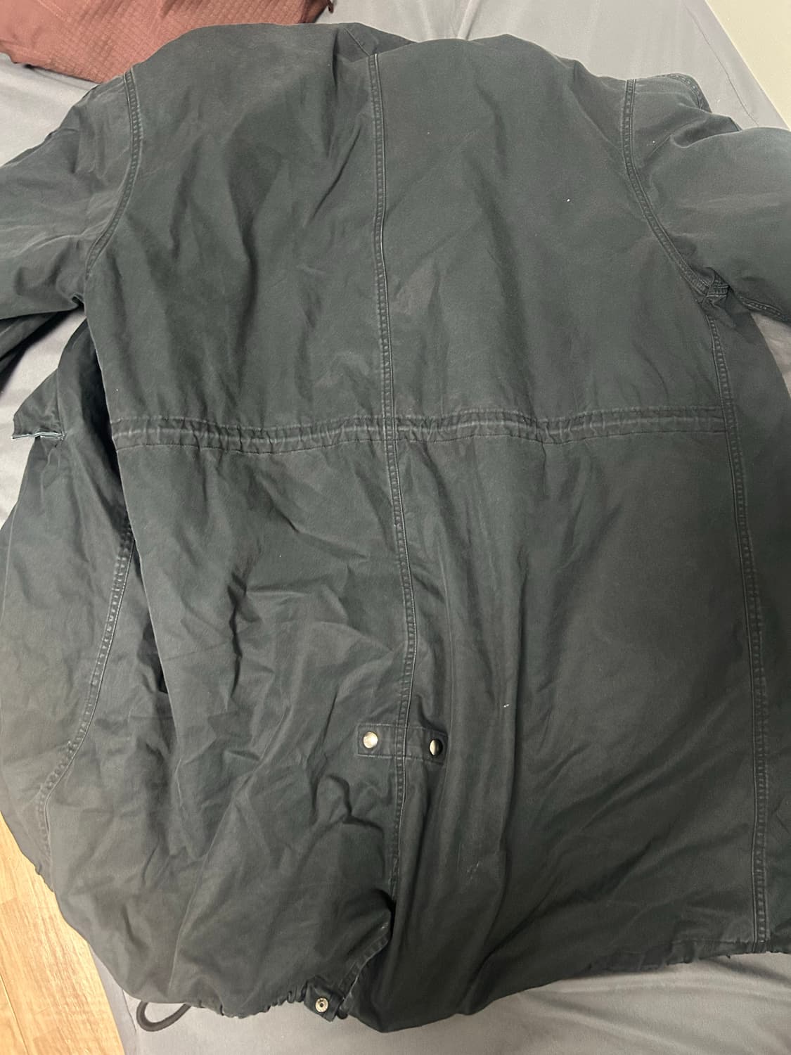 무탠다드 검정색 야상 2xl 사이즈 팝니다 상품이미지2