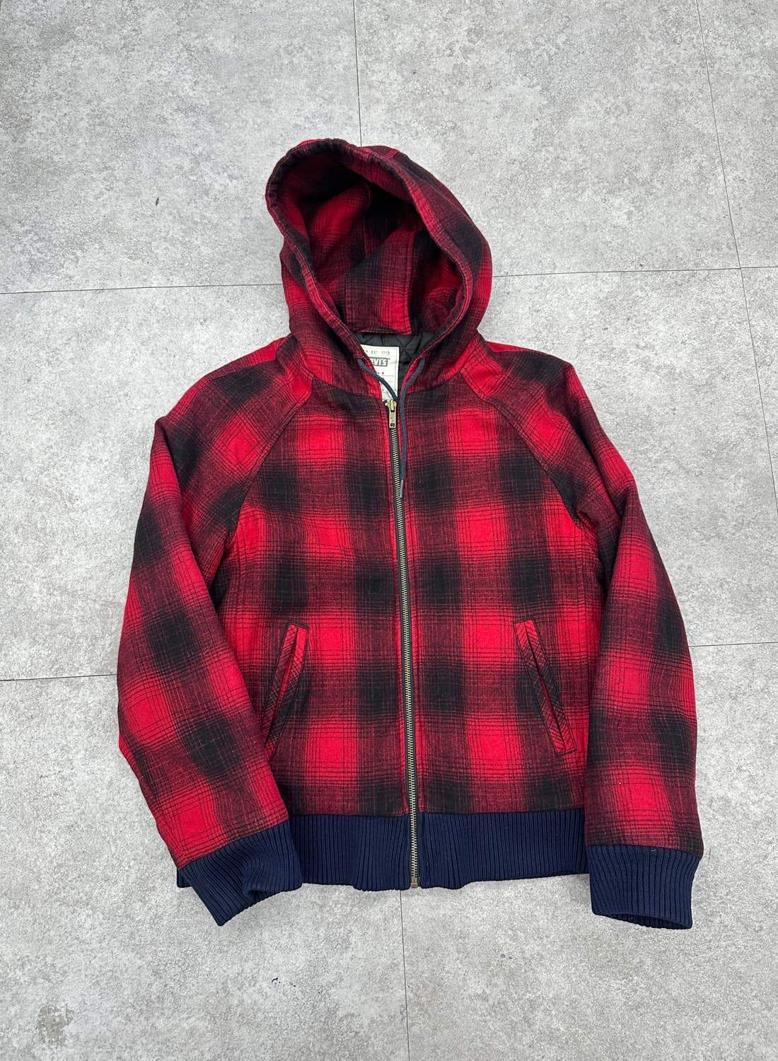 LEVI’S check pattern hood jacket 상품이미지4