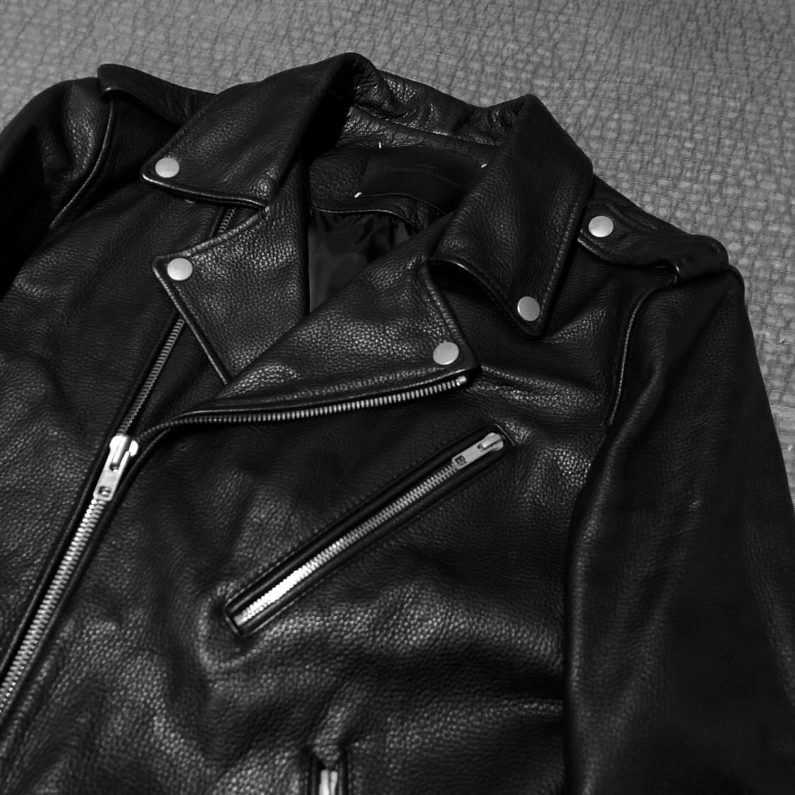 비바스튜디오 가죽 자켓 소가죽 프리미엄 상품이미지2