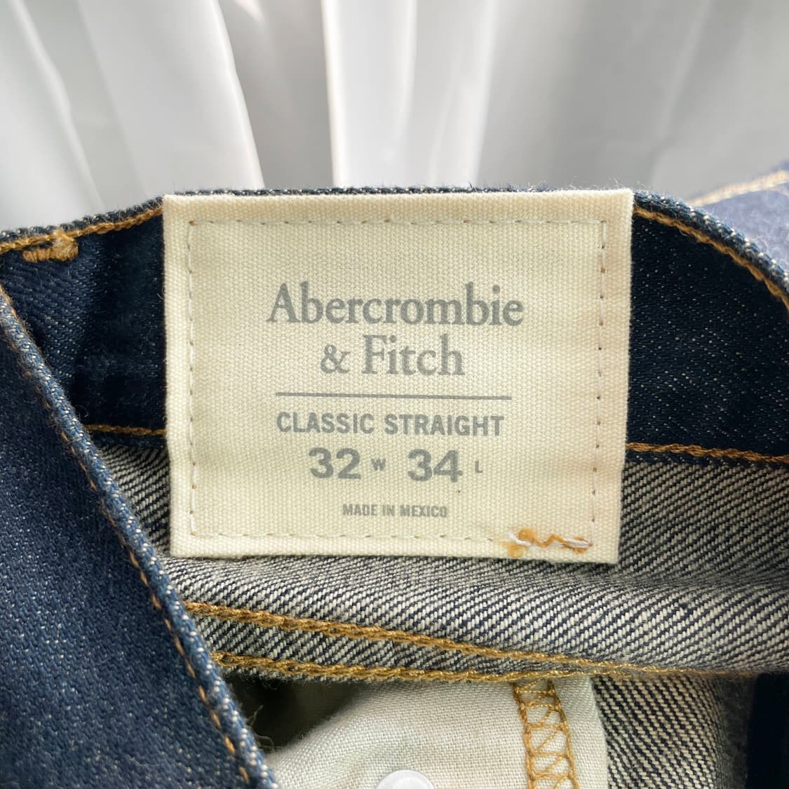 B1 아베크롬비 앤 피치 클래식 스트레이트 핏 청바지 35사이즈 상품이미지5