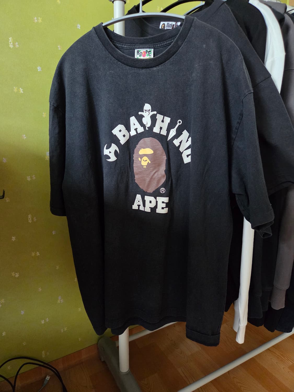 베이프 닌자 반팔 3xl(실측2xl) 상품이미지2