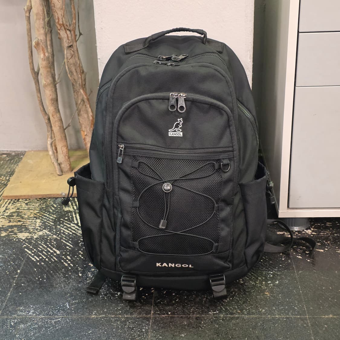 캉골 블랙 백팩  상품이미지3